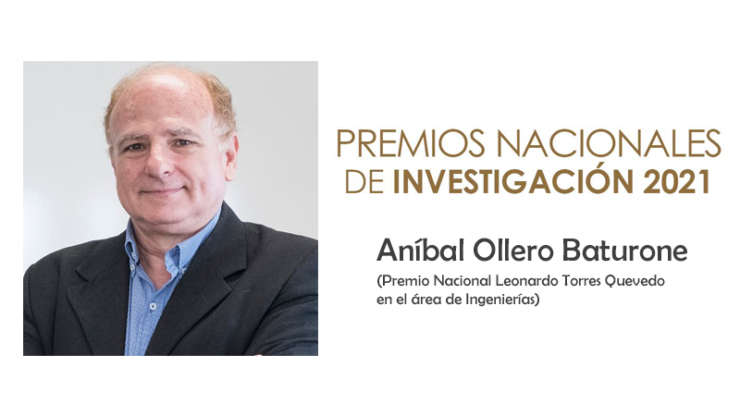 Premio Nacional de Investigación 2021 - Aníbal Ollero Baturone
